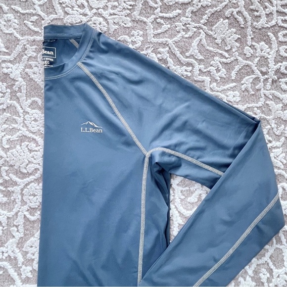L.L. Bean Men’s Swift River Cooling Rash Guard Top - Picture 7 of 14